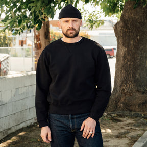 Snake Oil Provisions French Terry Loopback Crewneck Midnight FINAL SALE