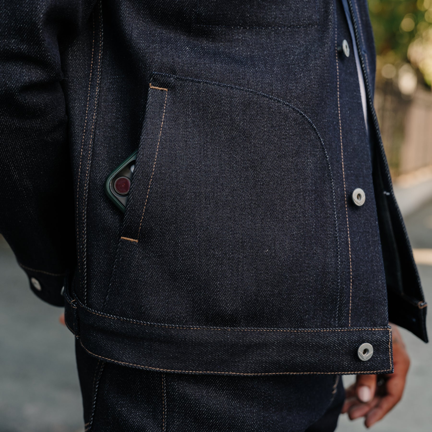 Rogue Territory 22oz Supply Jacket Indigo FINAL SALE