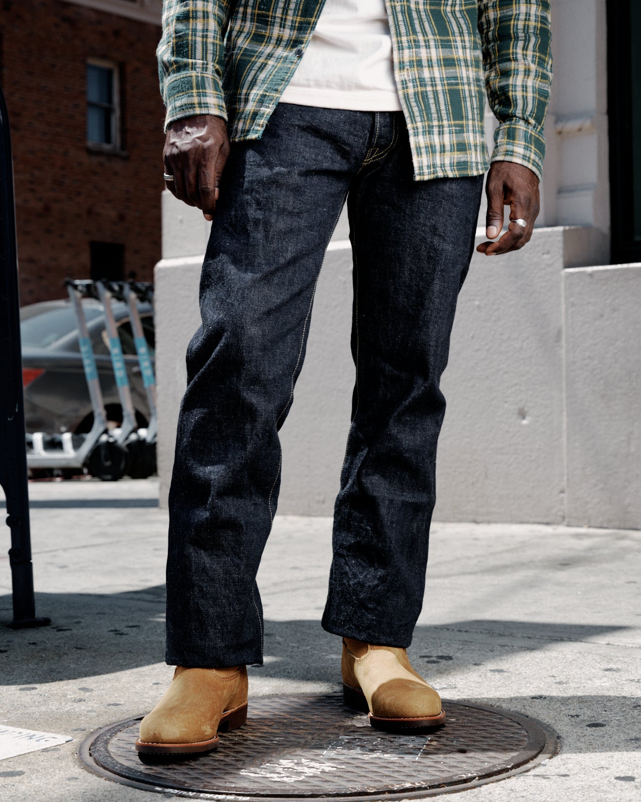 UES 400-WW WWII Model Denim Pants Indigo
