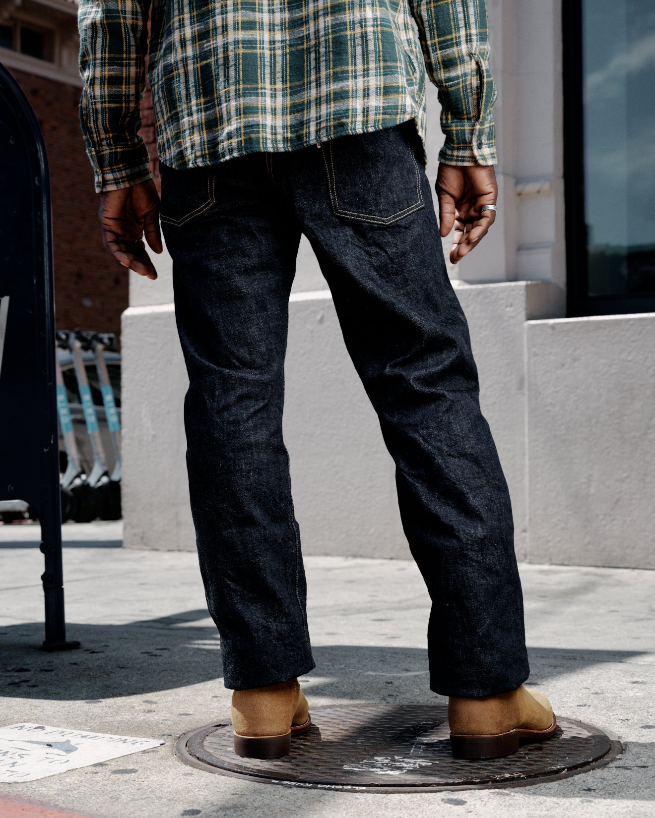 UES 400-WW WWII Model Denim Pants Indigo