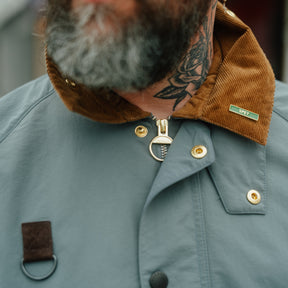 Barbour Icons Spey Jacket Blue Stone FINAL SALE