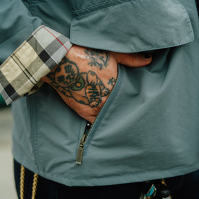 Barbour Icons Spey Jacket Blue Stone FINAL SALE