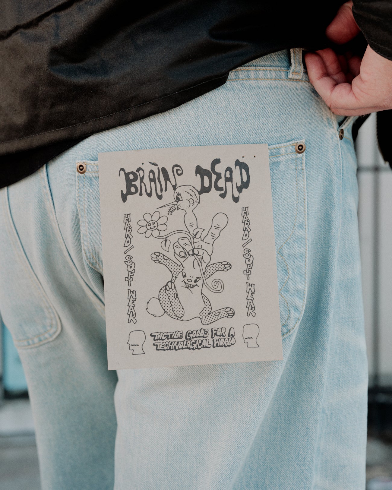 Brain Dead Type 00 15oz Selvedge Denim Pant Light Washed Indigo