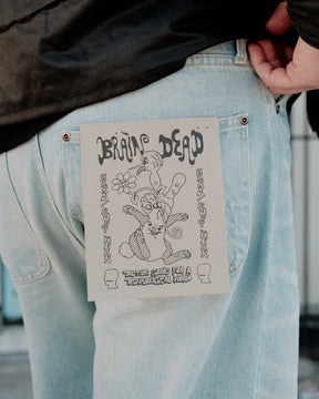 Brain Dead Type 00 15oz Selvedge Denim Pant Light Washed Indigo