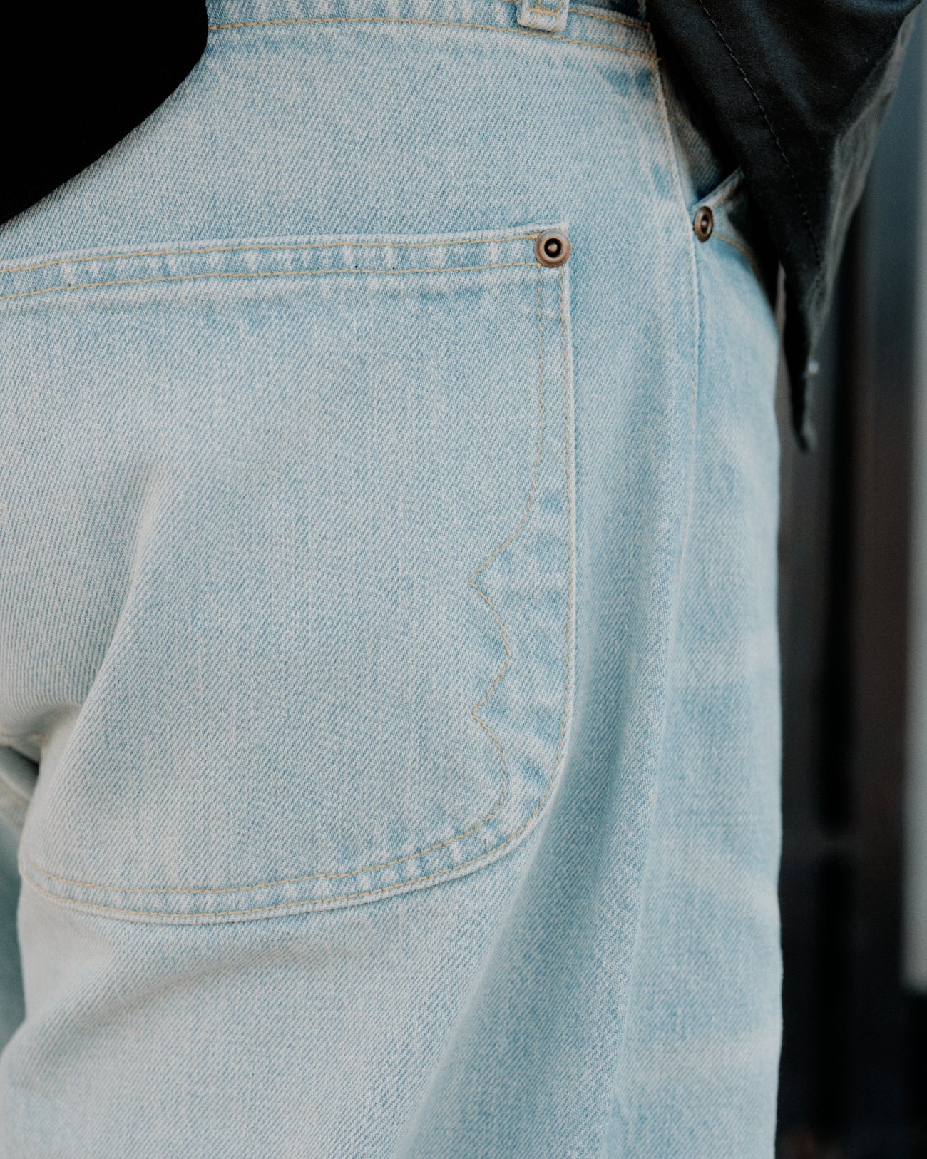 Brain Dead Type 00 15oz Selvedge Denim Pant Light Washed Indigo