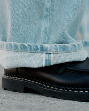 Brain Dead Type 00 15oz Selvedge Denim Pant Light Washed Indigo