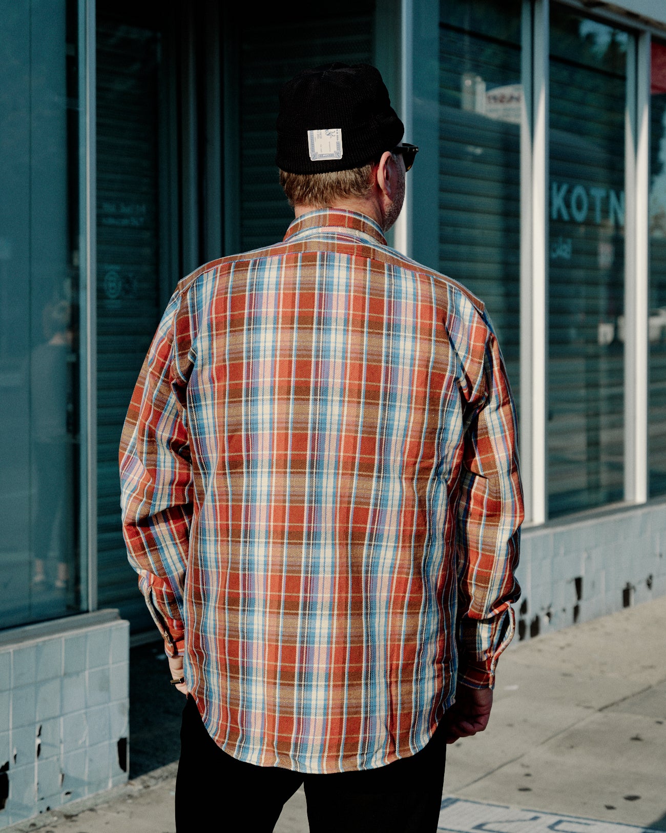 Stevenson Overall Co. Union-Spec Flannel Work Shirt Faded Red Mix