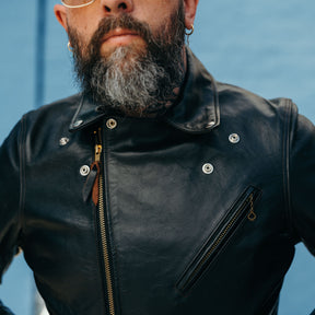 Double Helix x Snake Oil Provisions Deviant LAW Motorcycle Jacket Black PRE-ORDER DEPOSIT
