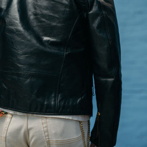 Double Helix x Snake Oil Provisions Deviant LAW Motorcycle Jacket Black PRE-ORDER DEPOSIT
