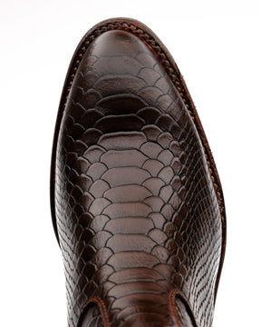 Santa Rosa Brand x Snake Oil Provisions Heartbreaker Boot Espresso Snake