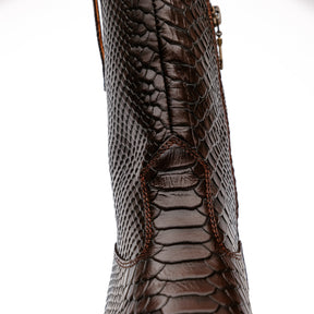 Santa Rosa Brand x Snake Oil Provisions Heartbreaker Boot Espresso Snake