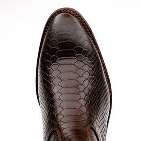 Santa Rosa Brand x Snake Oil Provisions Heartbreaker Boot Espresso Snake