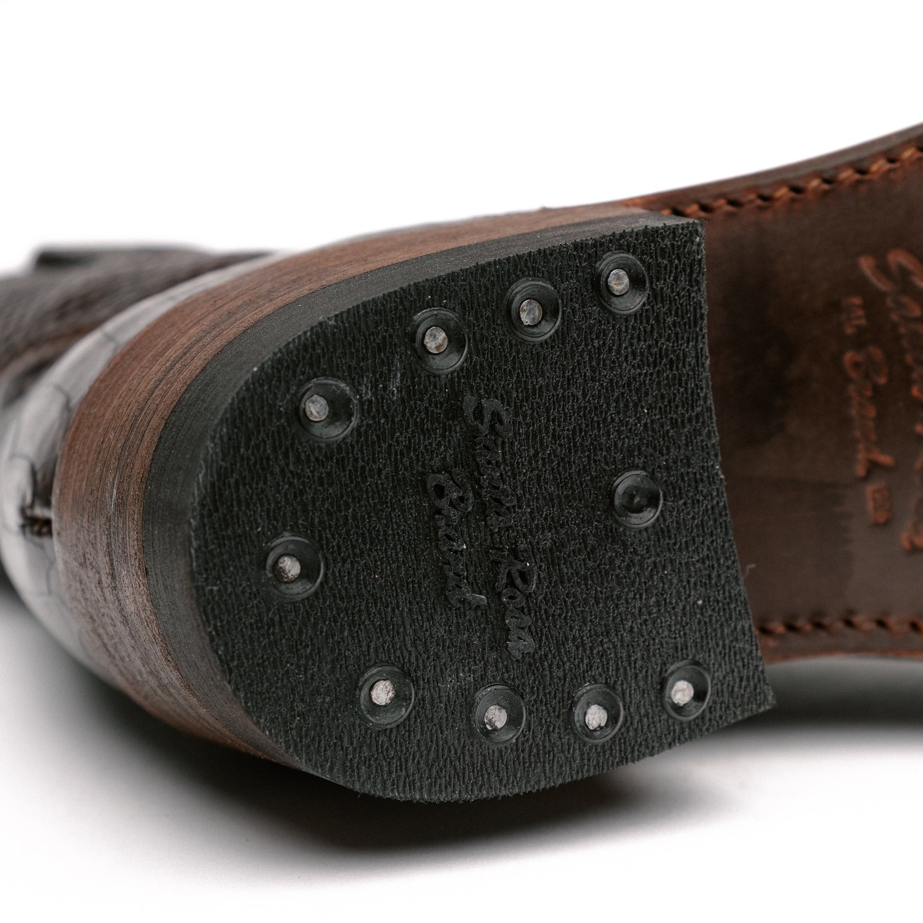Santa Rosa Brand x Snake Oil Provisions Heartbreaker Boot Espresso Snake