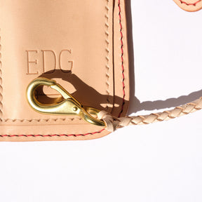 Ewing Dry Goods Gentleman's Billfold Red Shinki Shell Cordovan
