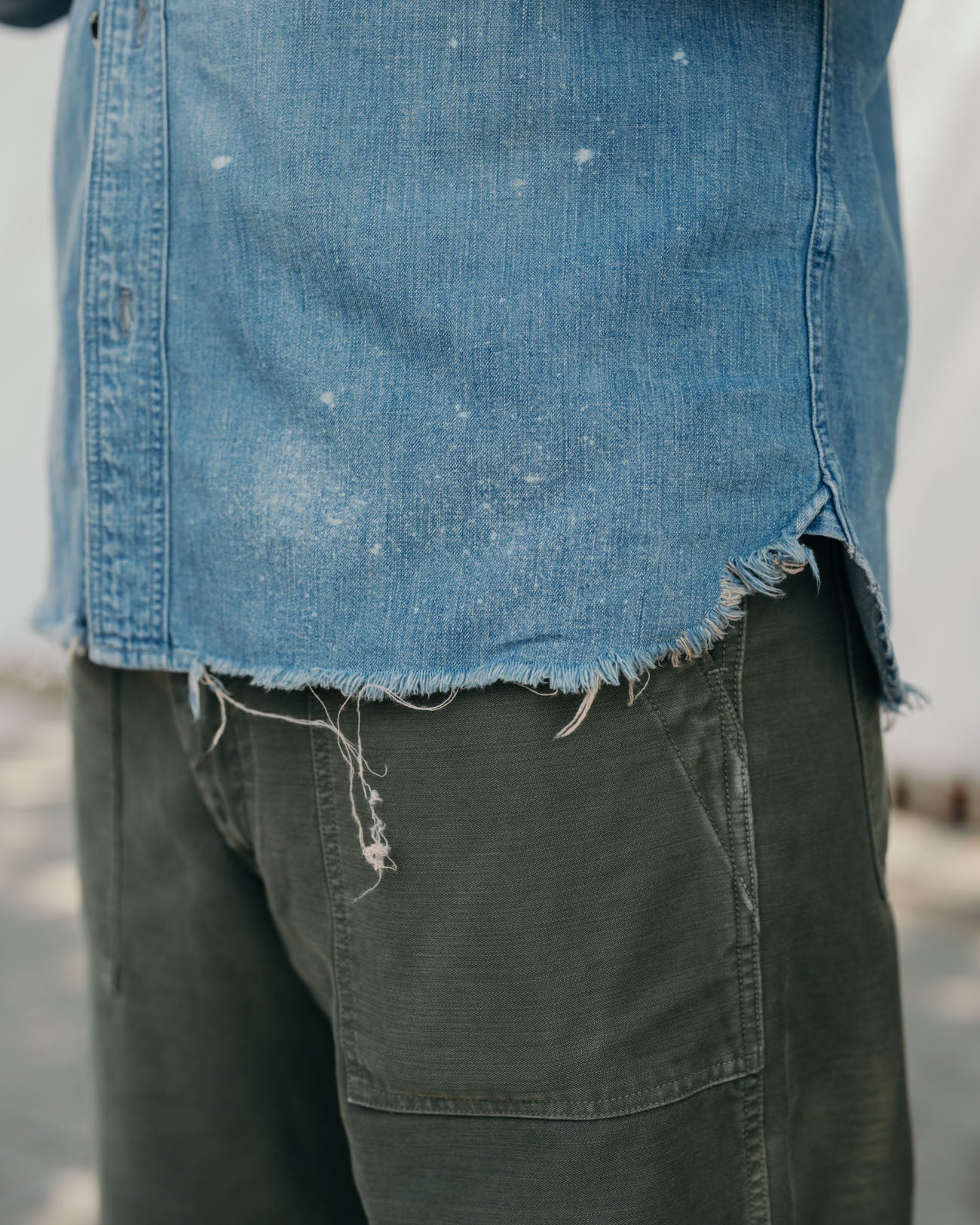 Full Count 4890HW-24 Denim Work Shirt Indigo