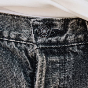 Full Count 1108 13.7oz Slim Straight Jean Black Dartford Splatter FINAL SALE