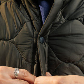 Barbour Cording Quilt Jacket Army Green FINAL SALE