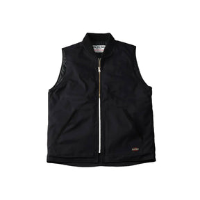 The Flat Head FN-OJ-CV003 Duck Vest Black PRE-OWNED/ FINAL SALE