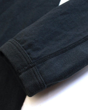 Full Count Flat Seam Heavyweight Long Sleeve T-Shirt Ink Black