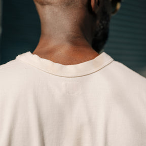 Full Count Flat Seam Heavyweight T-Shirt Ecru