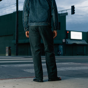 Full Count 1992-24A Utility Trousers Black