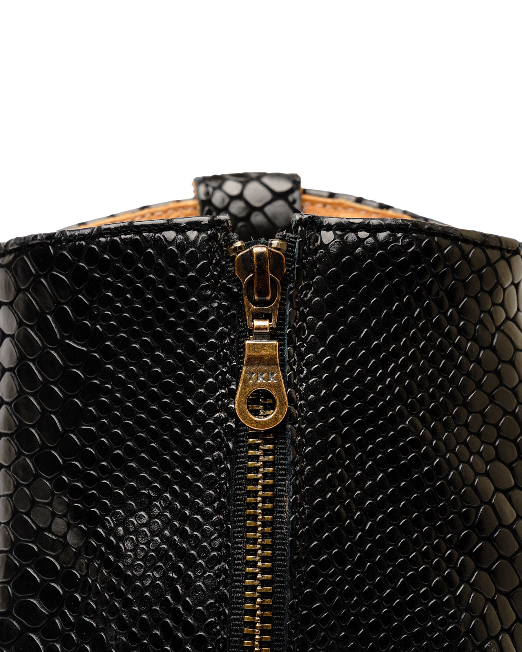 Santa Rosa Brand x Snake Oil Provisions Heartbreaker Boot Black Snake