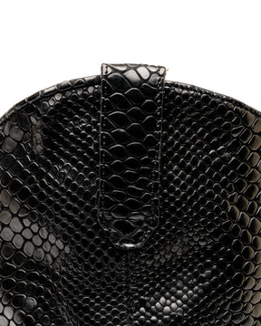 Santa Rosa Brand x Snake Oil Provisions Heartbreaker Boot Black Snake