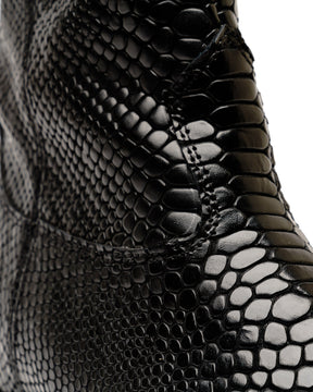 Santa Rosa Brand x Snake Oil Provisions Heartbreaker Boot Black Snake
