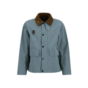 Barbour Icons Spey Jacket Blue Stone FINAL SALE
