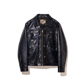 Y'2 Leather IB-161 Indigo Horse Model 60s Denim Zip Jacket