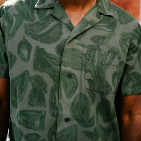 Imogene + Willie The Serra Camp Shirt in Painted Botanic