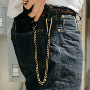 Kobashi Studio Key Chain Twist Brass
