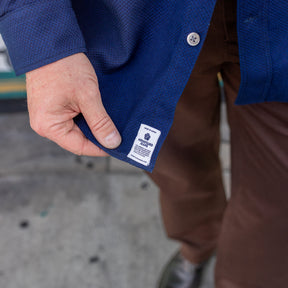 Momotaro Sashiko CPO Shirt Indigo FINAL SALE