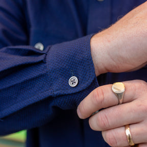 Momotaro Sashiko CPO Shirt Indigo FINAL SALE