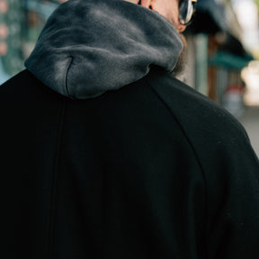 Momotaro MMOT6500 Melton Coat Black FINAL SALE