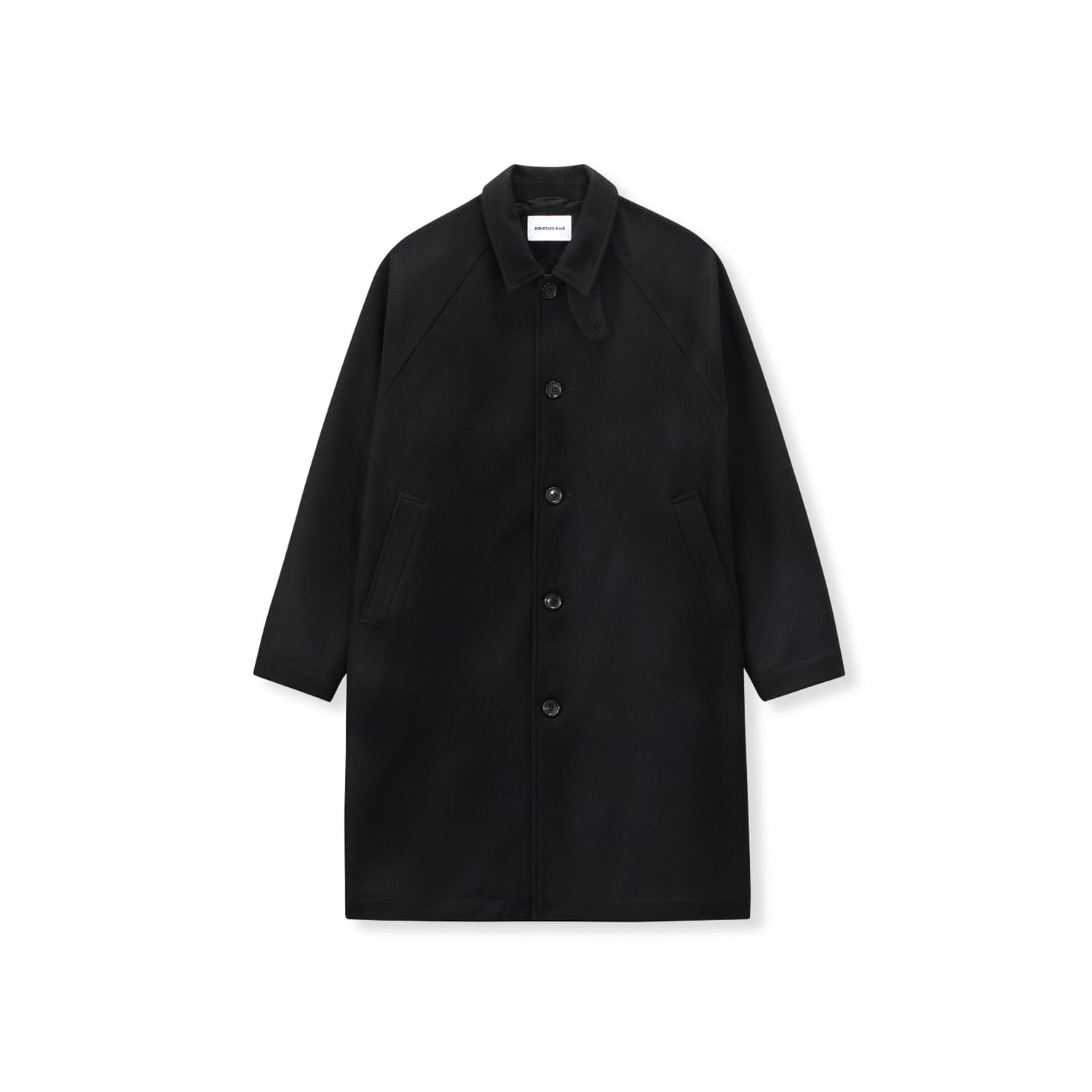 Momotaro MMOT6500 Melton Coat Black FINAL SALE