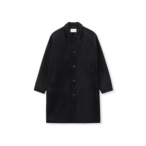 Momotaro MMOT6500 Melton Coat Black FINAL SALE