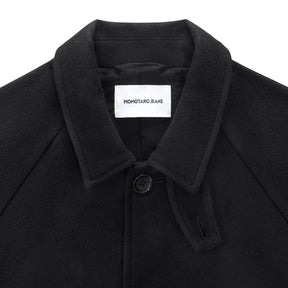 Momotaro MMOT6500 Melton Coat Black FINAL SALE