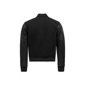 Polo Ralph Lauren Iconic Letterman Jacket Polo Black FINAL SALE