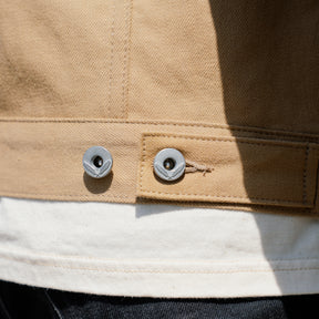 Rogue Territory Supply Jacket Rinsed Selvedge Denim Tan