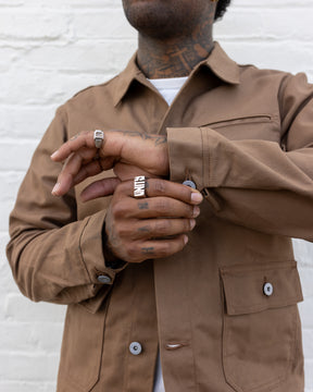 Rogue Territory Ranger Jacket Dry Wax Canvas Brown