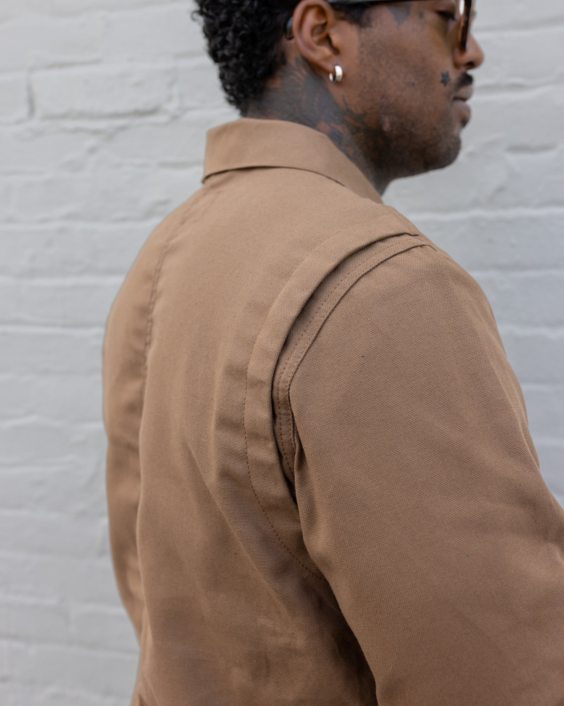 Rogue Territory Ranger Jacket Dry Wax Canvas Brown