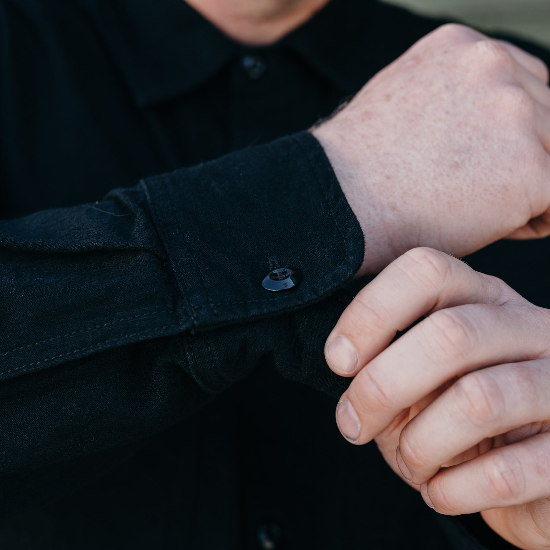 Rogue Territory Field Shirt Rinsed 11oz Stealth