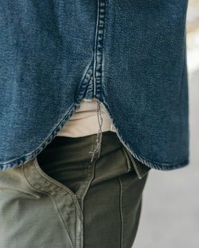 Rogue Territory Field Shirt Washed Out Indigo
