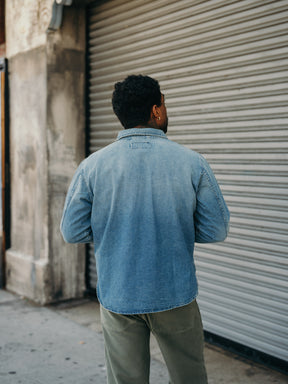 Rogue Territory Field Shirt Washed Out Indigo