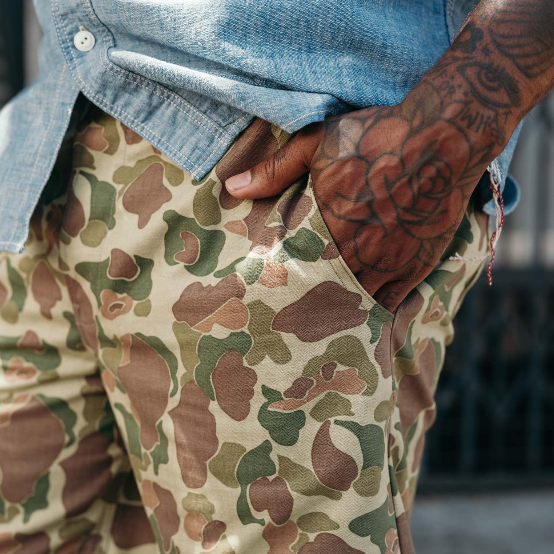 Rogue Territory Infantry Short Frog Camo