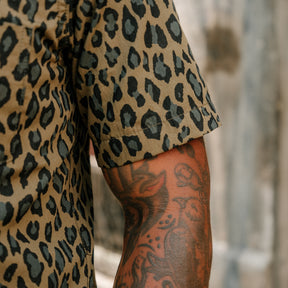 Rogue Territory Oxford Shirt Olive Cheetah Camo FINAL SALE