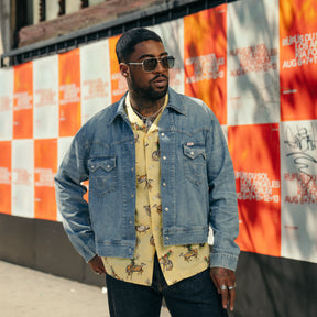 RRL Sawtooth Western 2x1 Denim Jacket Dillon Wash