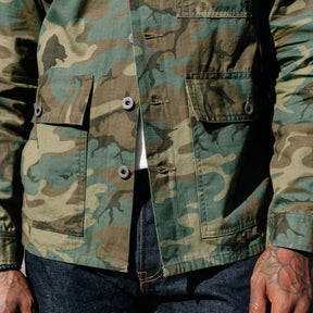 RRL Camo Ripstop Overshirt Camo