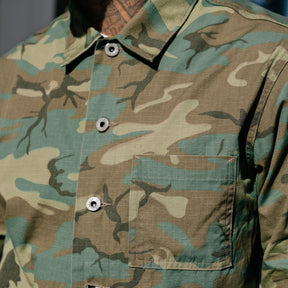 RRL Camo Ripstop Overshirt Camo